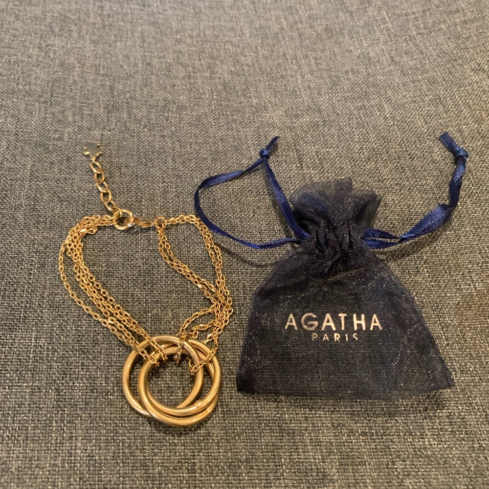 Agatha gold plated bracelet